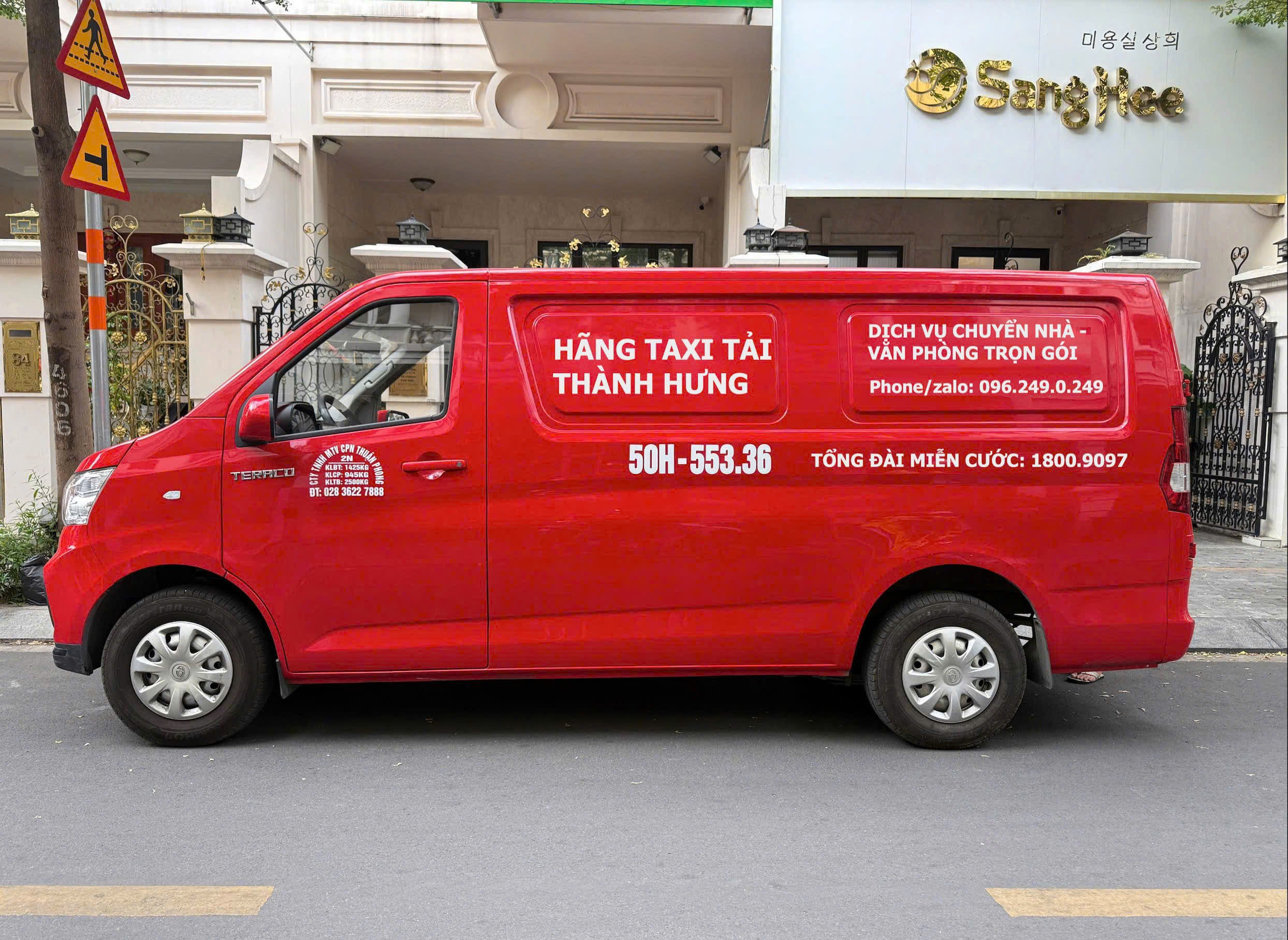 xe van thành hưng 500kg